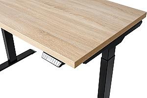 Masa de birou CUSTÓ FlexiDesk Bej/Negru 160x70 cm