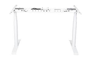 Masa de birou CUSTÓ FlexiDesk Plus Maro/Alb 140x70 cm