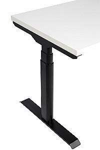 Masa de birou CUSTÓ FlexiDesk Plus Alb/Negru 160x70 cm