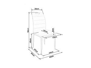 Scaun Signal Rip Velvet Negru