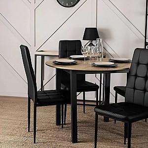 Scaun Mebel Elite Tex 2 Eko Negru