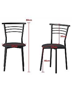 Scaun Xenos Mia Black