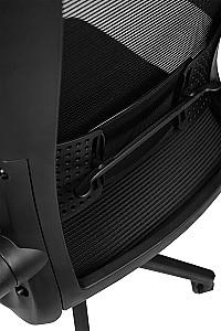 Fotoliu de birou CUSTÓ Santander Negru