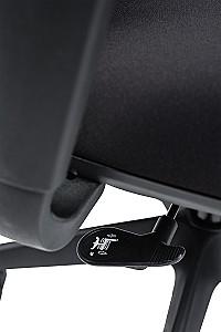 Fotoliu de birou CUSTÓ Belgrad Negru