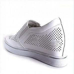 Mocasine femei NL 103-2 White