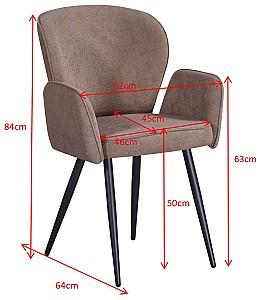 Scaun Avanti Rio Light Brown (Maro Deschis)