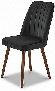 Scaun Kelebek Gold (Velur) Negru / Maro