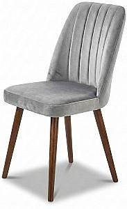 Scaun Kelebek Gold (Velur) Gri Deschis / Maro