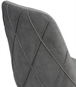 Scaun Kelebek Gold (Velur) Gri Închis / Maro