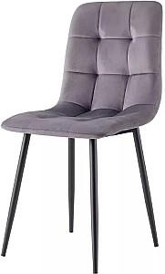 Scaun Vicko 1511-00005 Gri catifea