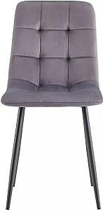 Scaun Vicko 1511-00005 Gri catifea