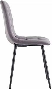 Scaun Vicko 1511-00005 Gri catifea