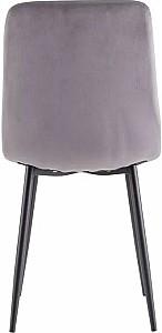 Scaun Vicko 1511-00005 Gri catifea