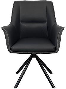 Scaun DP Blum Piele+Stofă Black