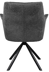 Scaun DP Blum Piele+Stofă Black