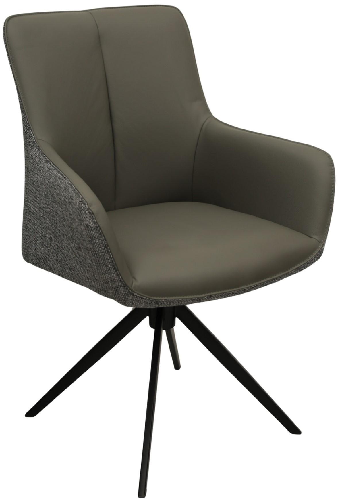 Scaun DP Queen Stofa + Piele Grey