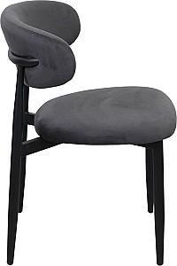 Scaun DP Meridian (catifea) Gri (HLR21) / Negru