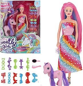 Papusa Essa Toys 60308/60297HWT-3