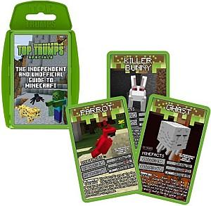 Joc de masa Winning Moves Top Trumps „Minecraft” (EN)