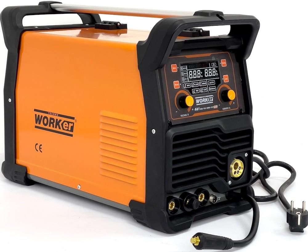 Aparat de sudat TECHNOWORKER VOR58719 4 in 1 (MIG/TIG/MMA/CUT) FULL
