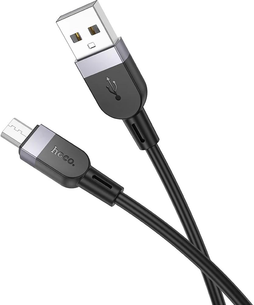USB сablu HOCO X109 Energy silicone charging data cable Micro(L=3M) Black