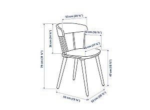 Scaun IKEA Omtanksam  gray