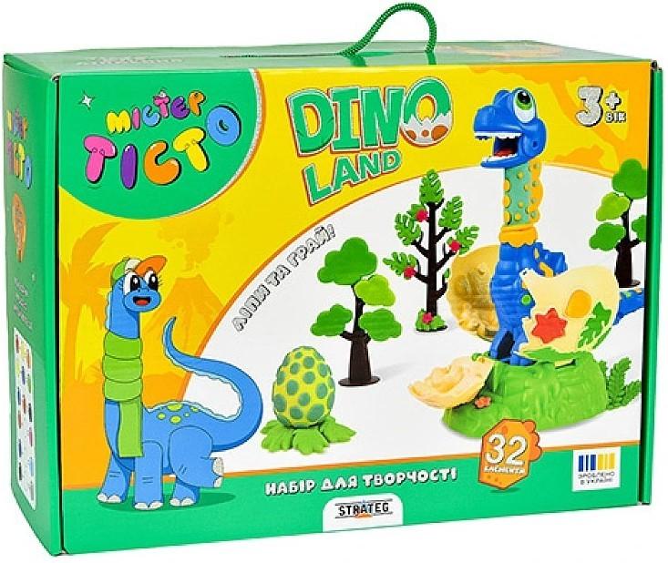 Set de jucarii Strateg Mister Aluat: Dino Land (57148)