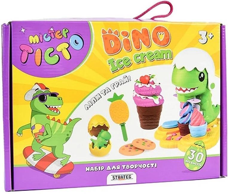 Set de jucarii Strateg Mister Aluat: Dino Ice Cream (57145)