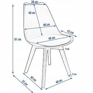 Scaun Jumi Oslo (SD-324084) Negru