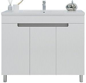 Dulap sub lavoar Bayro Positano Duo Argo 1000 Alb