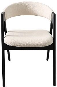 Scaun DP Rustic White+Black Legs