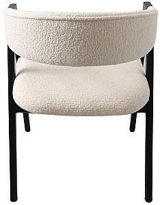 Scaun DP Rustic White+Black Legs