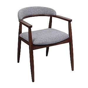 Scaun DP Midas Light Grey (SD207-6) +  Walnut 5544