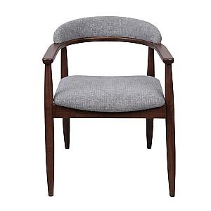 Scaun DP Midas Light Grey (SD207-6) +  Walnut 5544