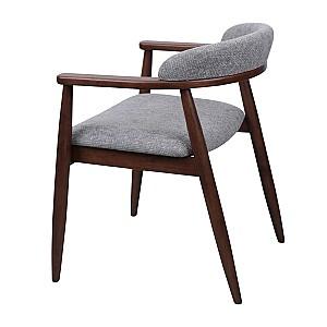 Scaun DP Midas Light Grey (SD207-6) +  Walnut 5544