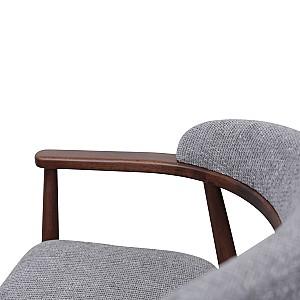 Scaun DP Midas Light Grey (SD207-6) +  Walnut 5544