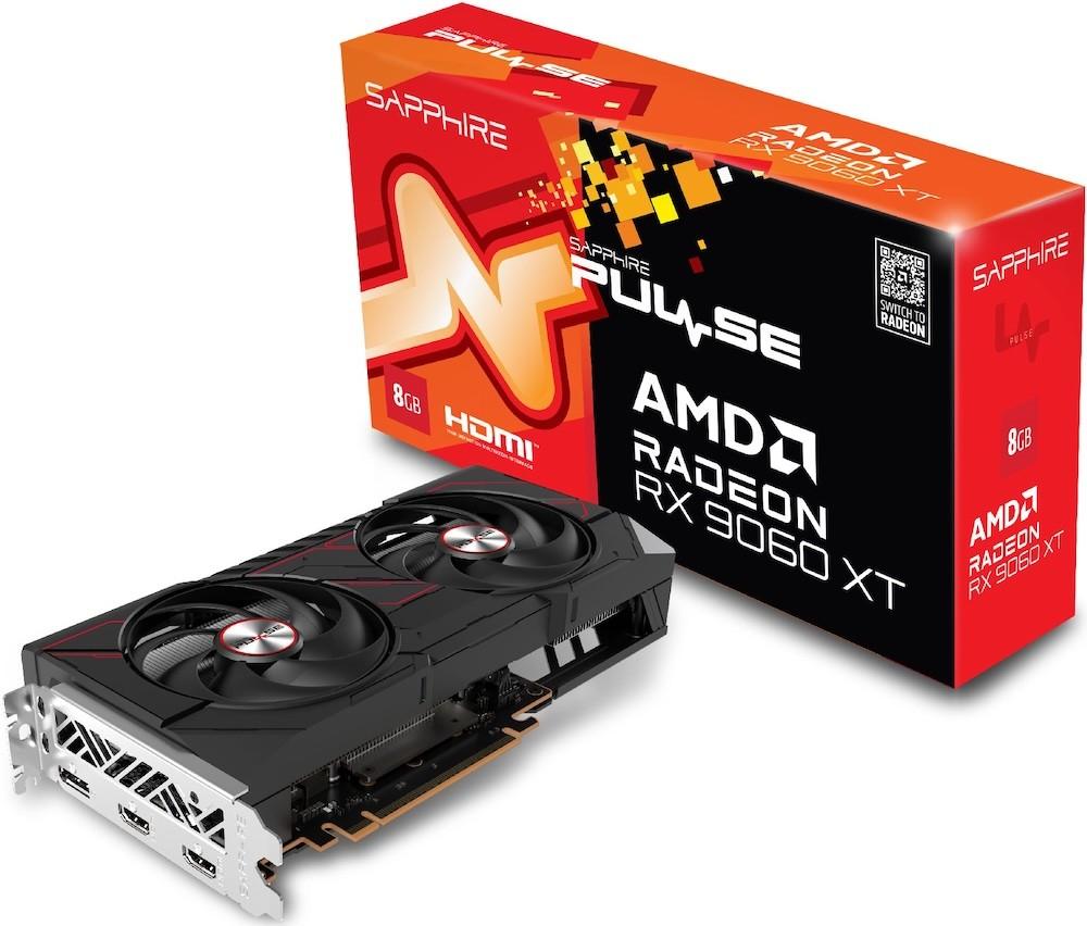 Placa video Sapphire Pulse Radeon RX 9060 XT OC 8GB