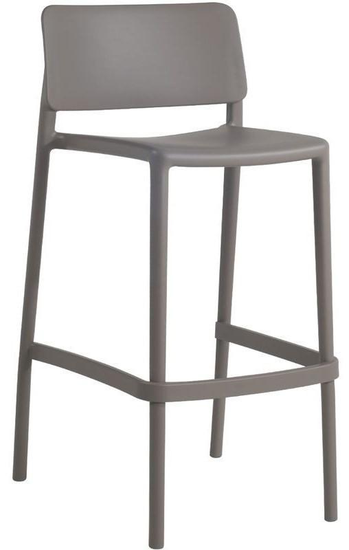 Scaun Papatya Joy-S Bar 75cm Taupe