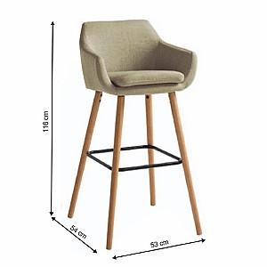 Scaun Mobhaus Tahira Bej/Fag