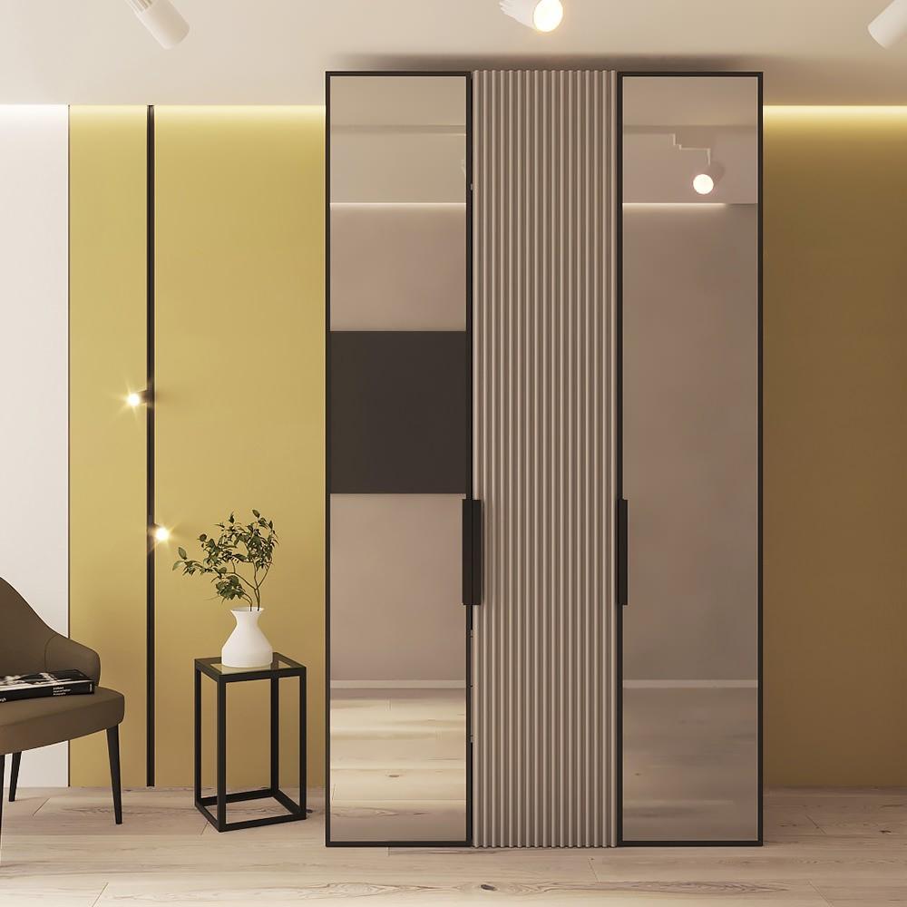 Dulap Bayro Modena 135x240x53 cm Piatra Gri