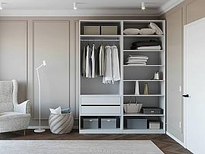 Dulap Bayro Modena 180x240x53 cm Alb