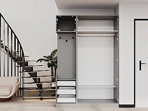 Antreu Bayro Serenity 150x220x51.8 Colt Stâng / 3 Sertare / Gri Asfalt