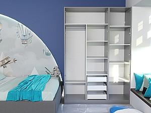 Dulap Bayro Serenity Crem deschis (3 sertare)