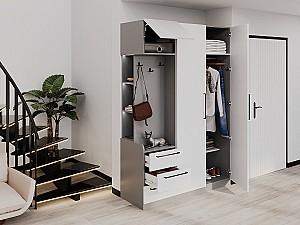 Antreu Bayro Serenity de colt stang Alb