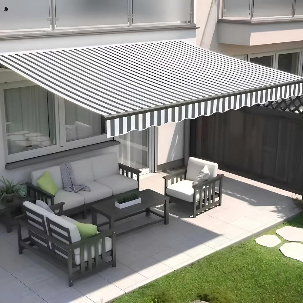 Cort Sonmez 395x300cm Alb/Gri