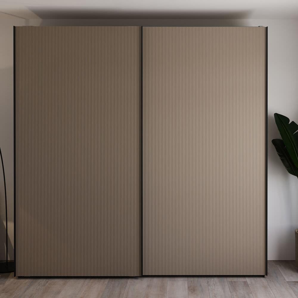 Dulap-cupe Bayro Napoli 200x230x58 cm Top Line Piatra Gri (604800)