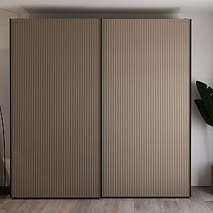 Dulap-cupe Bayro Napoli 200x230x58 cm Top Line Piatra Gri (604800)