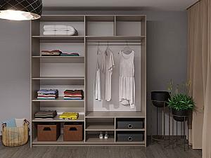 Dulap-cupe Bayro Napoli 200x230x58 cm Top Line Piatra Gri (604801)