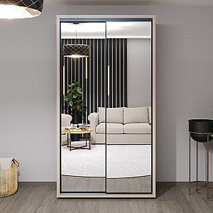 Dulap-cupe Bayro Parma 120x225x60 cm Piatra Gri