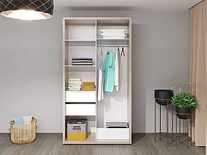 Dulap-cupe Bayro Parma 120x225x60 cm Piatra Gri